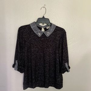 SOLD Gem collar top